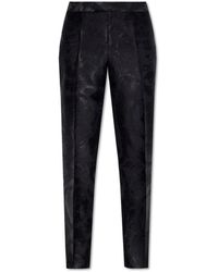 Versace - Pleat-Front Trousers - Lyst