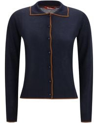 Max Mara - Msttarga Cardigan Silk; Wool Ovis Aries - Lyst