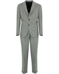 Eleventy - Single-Breasted Pinstripe Suit - Lyst