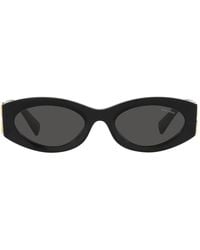 Miu Miu - 0Mu 11Ws Miu Glimpse Sunglasses - Lyst