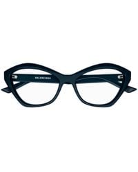 Balenciaga - Cat-Eye Frame Glasses - Lyst