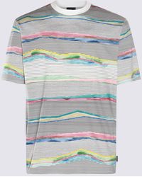 Paul Smith - Multicolour Cotton T-Shirt - Lyst
