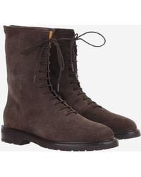 LEGRES - Ankle Boots Suede - Lyst