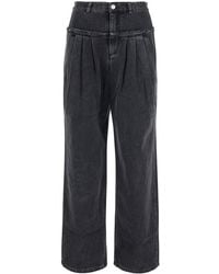 Isabel Marant - Pants Iniza-Ga Tech Fabric Trousers - Lyst