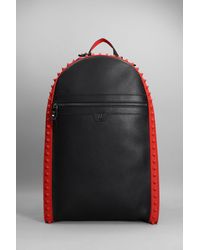 Christian Louboutin - Backparis Backpack In Black Canvas - Lyst