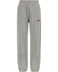 Off-White c/o Virgil Abloh - Logo Embroidery Joggers - Lyst