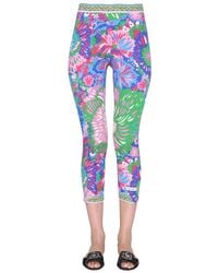 Dolce & Gabbana - Floral Print leggings - Lyst