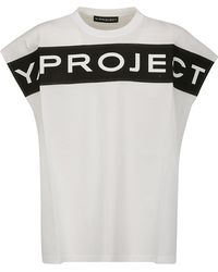 Y. Project - Scrunched Logo Tank Top - Lyst