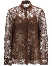Ermanno Scervino - Lace Shirt - Lyst