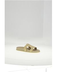 Celine - Slide Triomphe 10 Sandal - Lyst