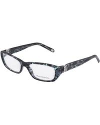 Tiffany & Co. - Eyeglasses Rectangle Full Rim, Havana Frame And Clear Demo Lens Tf2069-B8129 Sunglasses - Lyst
