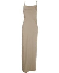 Le Plain - Dress Long With Thin Straps And Pendants On The Back - Lyst