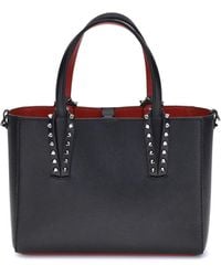 Christian Louboutin - Cabata E/W Mini Leather Tote - Lyst