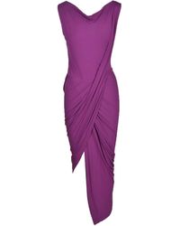 Vivienne Westwood S Cyclamen Dress - Purple