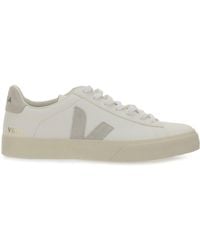 Veja - Leather Sneakers Extra-White_Natural-Suede - Lyst
