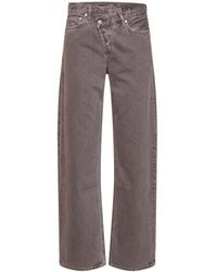 Agolde - Denim Arc Criss Cross Jeans - Lyst