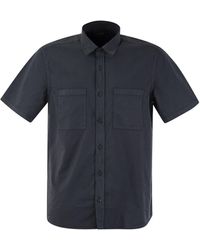 Peserico - Stretch Cotton Poplin Shirt - Lyst