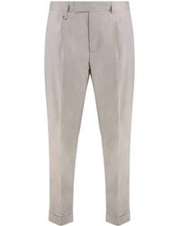 Paolo Pecora - Slim Fit Chino Trousers - Lyst