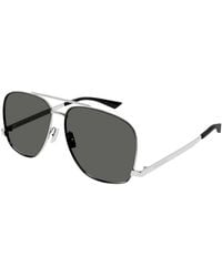 Saint Laurent - Sunglasses Square Full Rim, Frame And Lens Sl653Fleon001 - Lyst