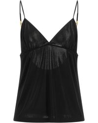 Saint Laurent - 'Cassandre' Chain Top - Lyst