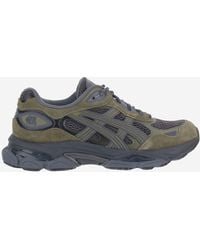 Asics - Sneakers Gel-Nyc 2.0 Suede And Mesh Trainers - Lyst