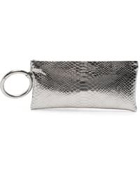 Tom Ford - Clutch Aura Calfskin Leather Bags - Lyst