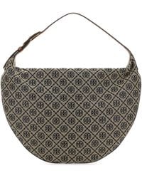 Tory Burch - Embroidered Canvas Shopping Bag - Lyst