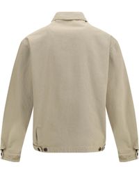 Prada - Denim Blouson Jacket Cotton - Lyst