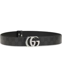 Gucci - Belt Cut Gg Marmont Calf Leather - Lyst