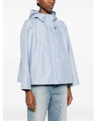 Fay - Short Hooded Parka Coat - Lyst