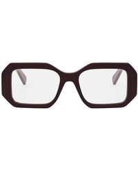 Celine - Cl50155I Triomphe 048 Marrone Glasses - Lyst