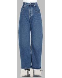 Bottega Veneta - Wide-Leg Cotton Jeans - Lyst