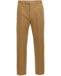 Gucci - 'Nastro Web' Pants - Lyst