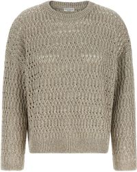 Brunello Cucinelli - Linen Cardigan Clothing - Lyst