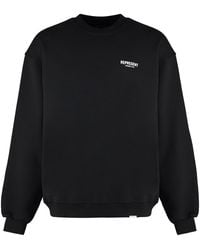 Represent - Crew-Neck Cotton Sweatshirt Sweatshirts - Lyst
