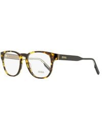 ZEGNA - Keyhole Square Eyeglasses Ez5261 054 51Mm Plastic (Acetate) - Lyst
