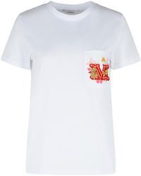 Max Mara - 'Nunzio' Cotton T-Shirt - Lyst