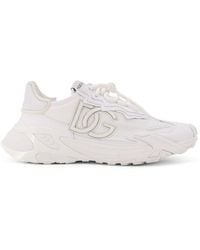 Dolce & Gabbana - Day Faster Low-Top Nylon And Leather Sneakers - Lyst