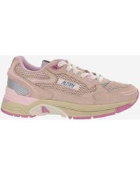 Autry - Sneakers Hyperway Suede Polyester Trainers - Lyst