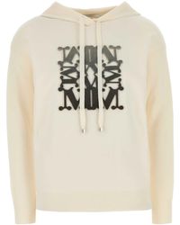 Max Mara - Ivory Wool Taddeo Sweatshirt - Lyst