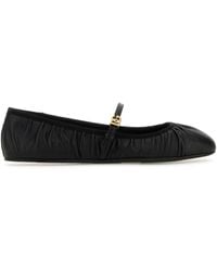 Dolce & Gabbana - Satin Ballet Flats - Lyst