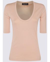 Fabiana Filippi - Pink Cotton T-shirt - Lyst