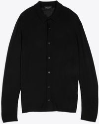 Roberto Collina - Camicia Ml Cotton Knit Shirt With Long Sleeves - Lyst