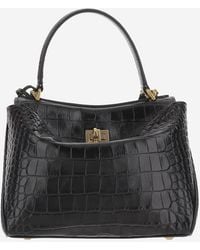 Balenciaga - Rodeo Mini Leather Handbag Calfskin Shoulder Bags - Lyst