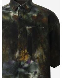 and wander - Shirt With Abstract Print, Nylon Polyester - Lyst