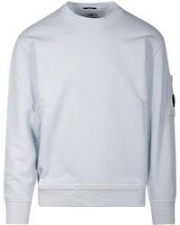 C.P. Company - Crewneck Sleeved Sweatshirt - Lyst