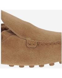 Tod's - Loafers Gommino Suede Calfskin - Lyst