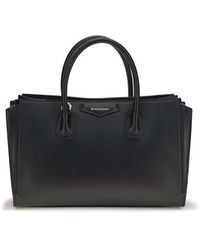 Givenchy - Givenchy Calfskin Leather Top Handle Bag - Lyst