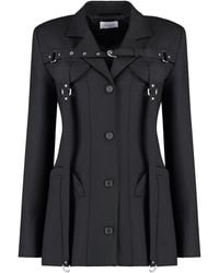 Off-White c/o Virgil Abloh - Wool Blend Blazer Virgin Jacket - Lyst
