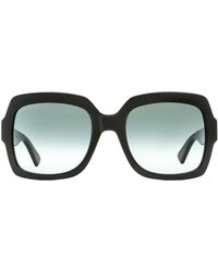 Gucci - Square Sunglasses Gg0036Sn 001 54Mm 0036 Plastic (Acetate) - Lyst